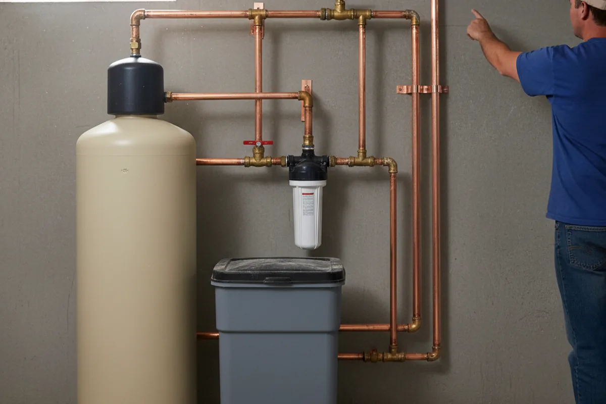 Whole-house water treatment system installed in Roachdale